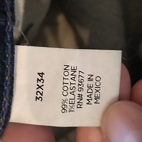 Men's Arizona Jean Co. medium blue athletic fit flex 32x34 jeans - Picture 9 of 10